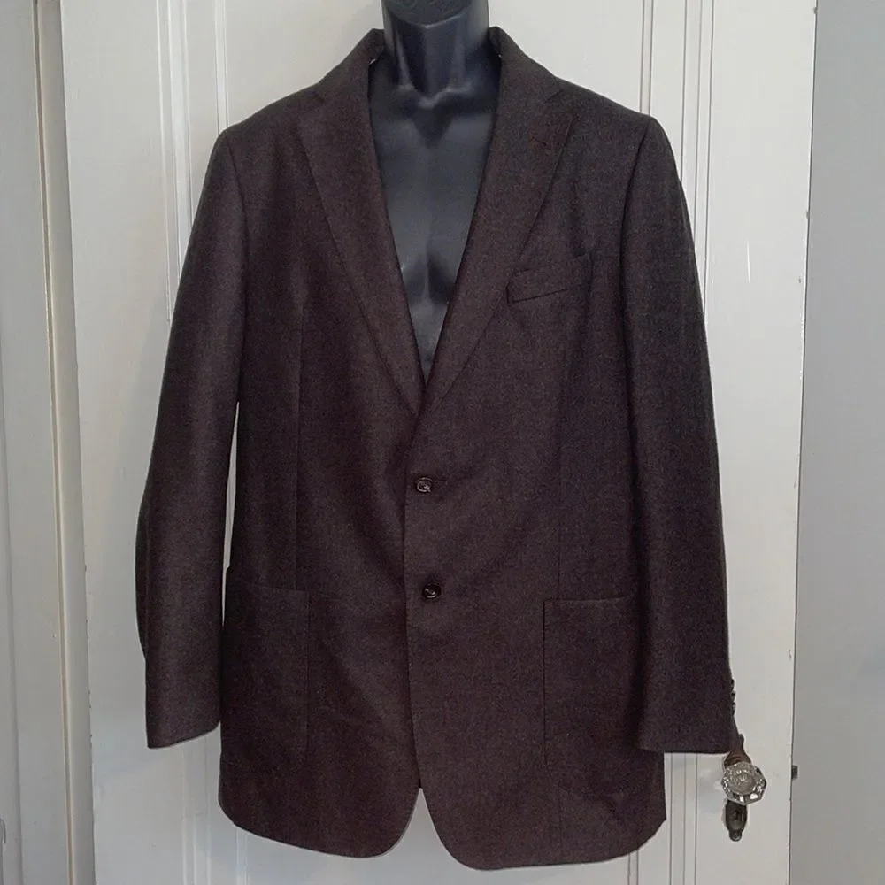 Dark gray wool blazer/Sport coat‎